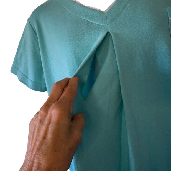 Lansinoh Breastfeeding Collection Nursing Nightgown Tunic Everyday V Neck  XXL - Picture 4 of 8